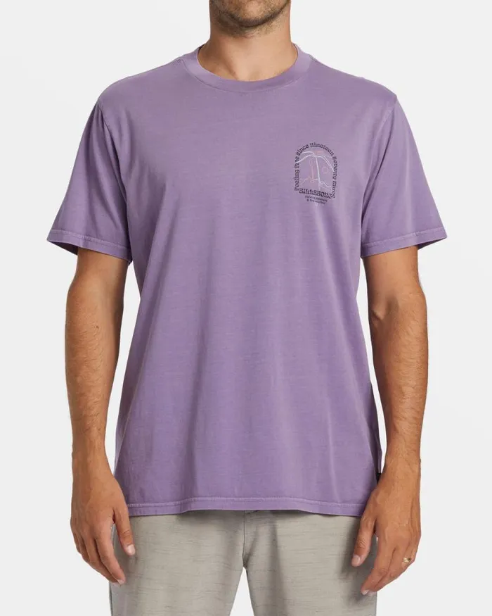 Billabong Wave Washed Essentials Vacay TShirt Dusty Grape 8211 Men Billabong Wave Washed Essentials Vacay TShirt Dusty Grape 8211 Men
