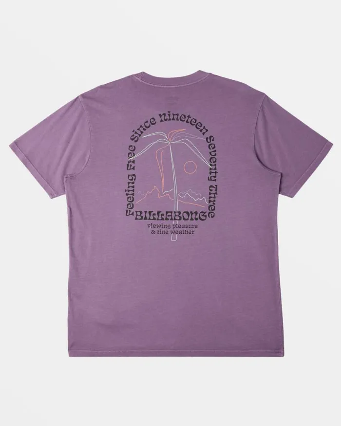 Billabong Wave Washed Essentials Vacay TShirt Dusty Grape 8211 Men Billabong Wave Washed Essentials Vacay TShirt Dusty Grape 8211 Men