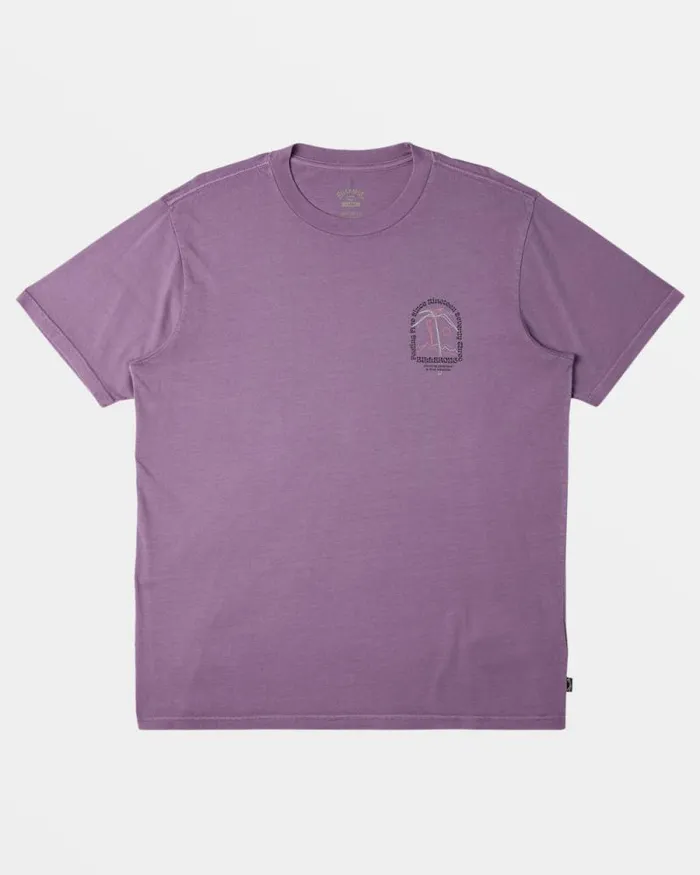 Billabong Wave Washed Essentials Vacay TShirt Dusty Grape 8211 Men Billabong Wave Washed Essentials Vacay TShirt Dusty Grape 8211 Men