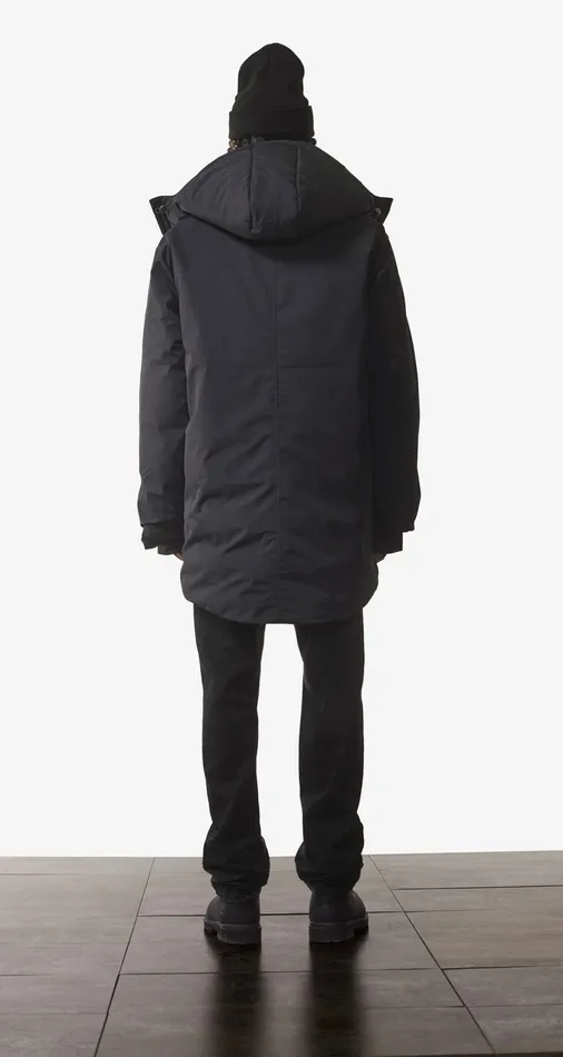 Black Enar Coat Men Daily Paper Jackets