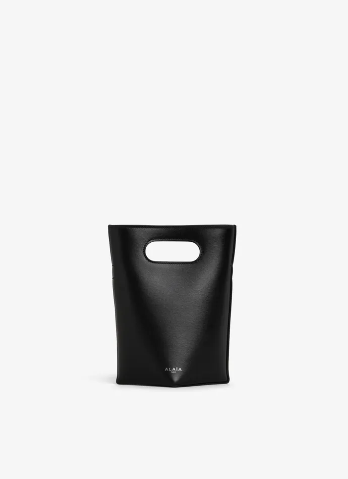 Black FOLDED SMALL BAG IN CALFSKIN Women Alaa Tote Bags