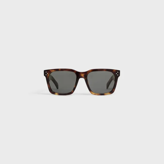 Black Frame 45 Sunglasses In Acetate Caramel Havana Men CELINE SUNGLASSES