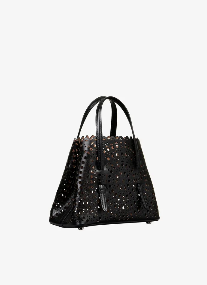 Black Mina 20 Bag In New Vienne Lux Calfskin Women Alaa Le Mina Black Mina 20 Bag In New Vienne Lux Calfskin Women Alaa Le Mina