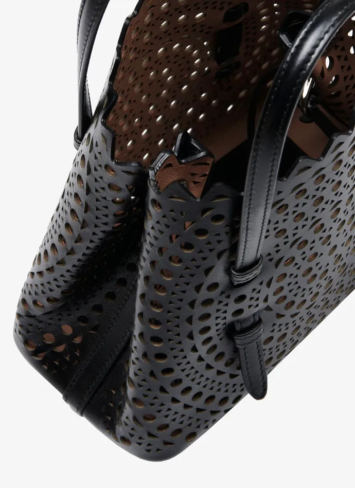 Black Mina 20 Bag In New Vienne Lux Calfskin Women Alaa Le Mina Black Mina 20 Bag In New Vienne Lux Calfskin Women Alaa Le Mina
