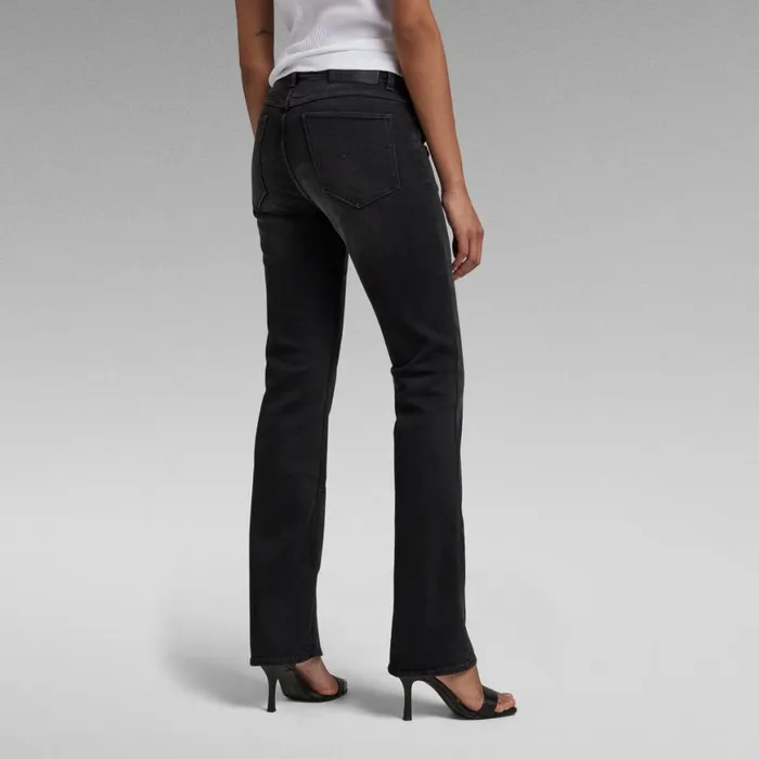Bootcut and Flare Women GStar RAW Noxer Bootcut Jeans Jet Black