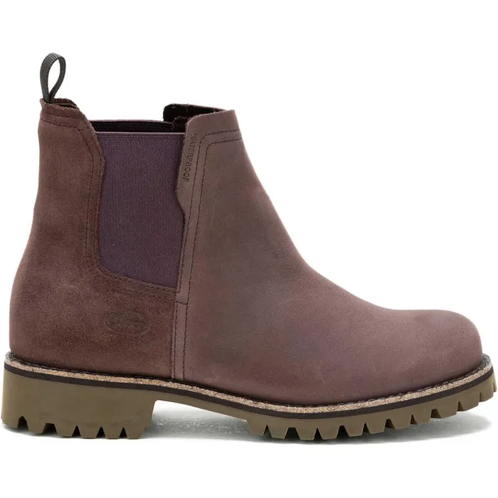 Boots Women Chaco Fields Chelsea Waterproof Boot Chocolate Merlot