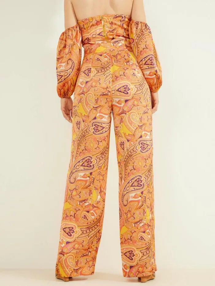 Bottoms Women Marciano Cabo Paisley Pant Cabo Paisley Bottoms Women Marciano Cabo Paisley Pant Cabo Paisley
