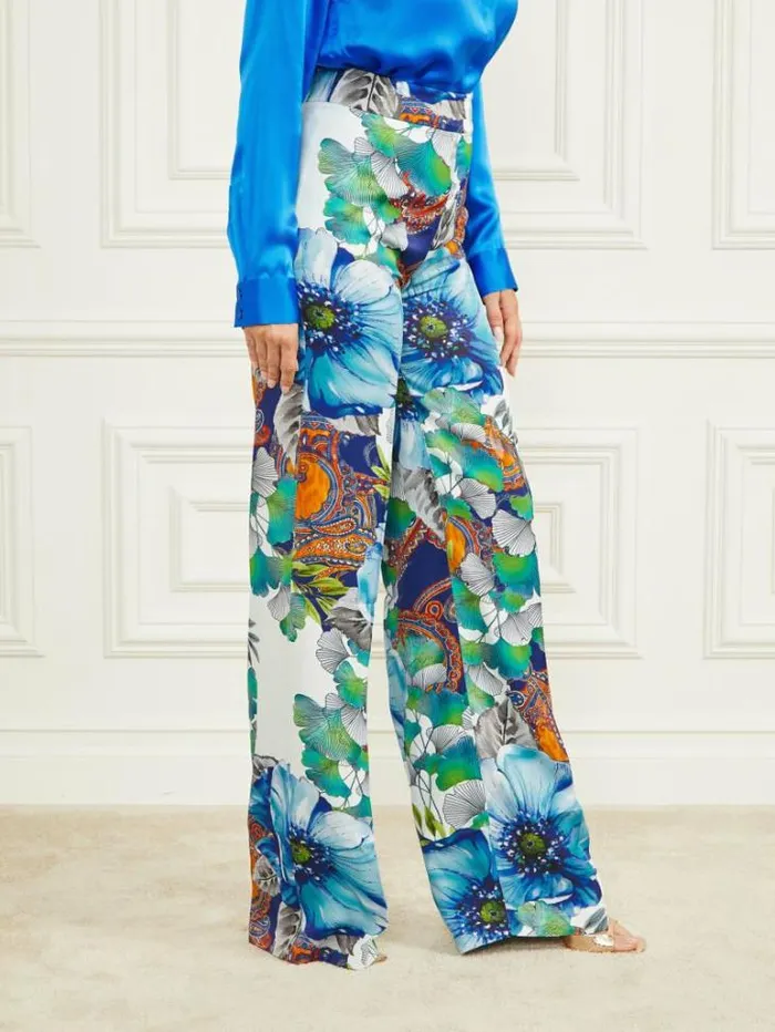 Bottoms Women Marciano Lucy Pant Lucky Charm Print Bottoms Women Marciano Lucy Pant Lucky Charm Print