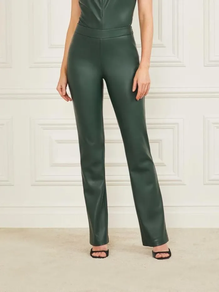 Bottoms Women Marciano Sally FauxLeather Pant Alpine Grove Bottoms Women Marciano Sally FauxLeather Pant Alpine Grove