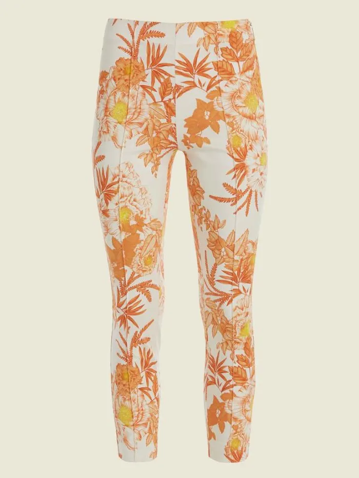 Bottoms Women Marciano San Lucas Elle Capri Pant San Lucas Floral Bottoms Women Marciano San Lucas Elle Capri Pant San Lucas Floral