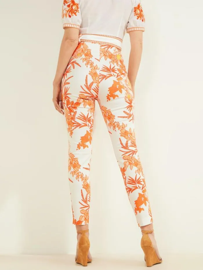 Bottoms Women Marciano San Lucas Elle Capri Pant San Lucas Floral Bottoms Women Marciano San Lucas Elle Capri Pant San Lucas Floral