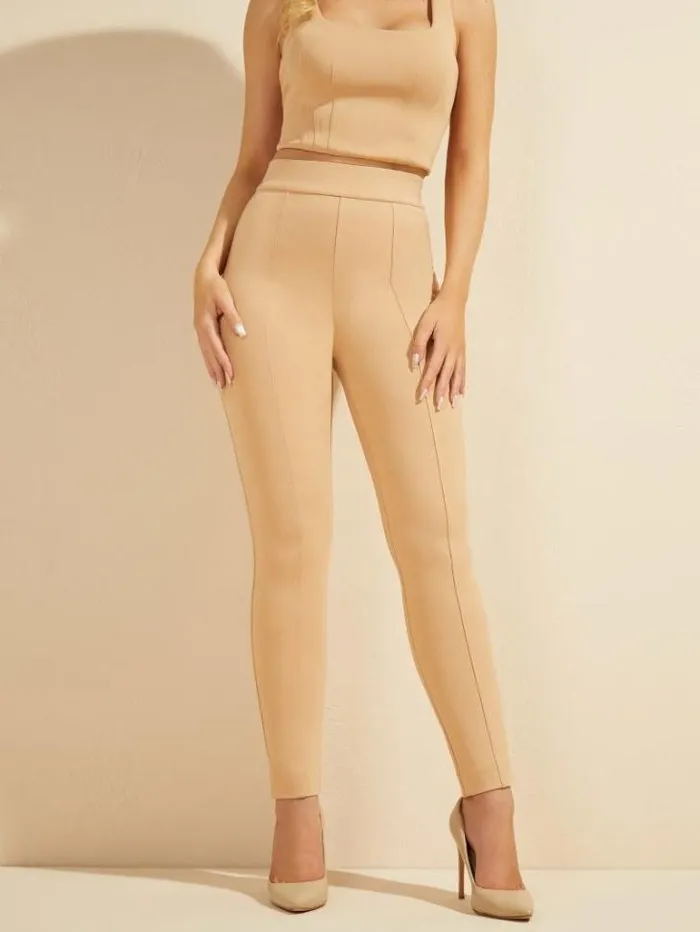 Bottoms Women Marciano The Contour Legging Nude Sand