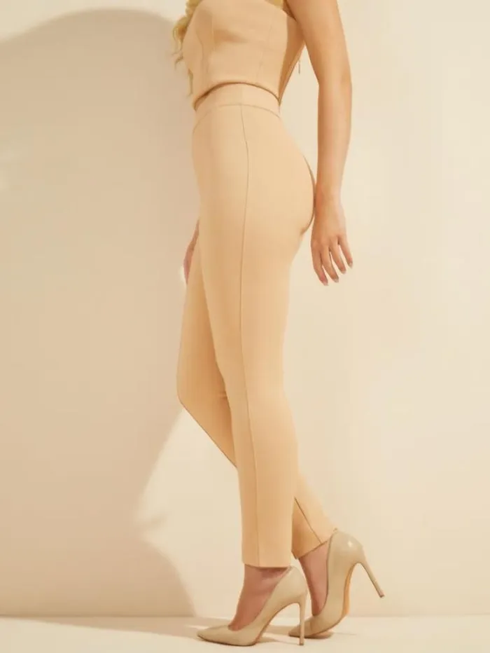 Bottoms Women Marciano The Contour Legging Nude Sand Bottoms Women Marciano The Contour Legging Nude Sand