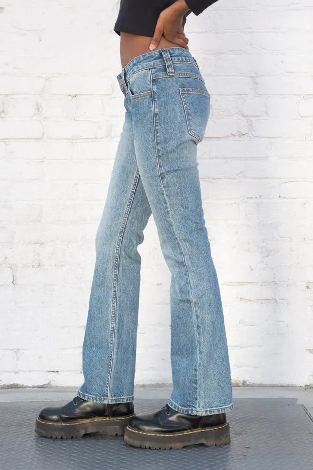 Brandy Melville Bottoms Kylie Jeans Medium Wash Denim 8211 Women