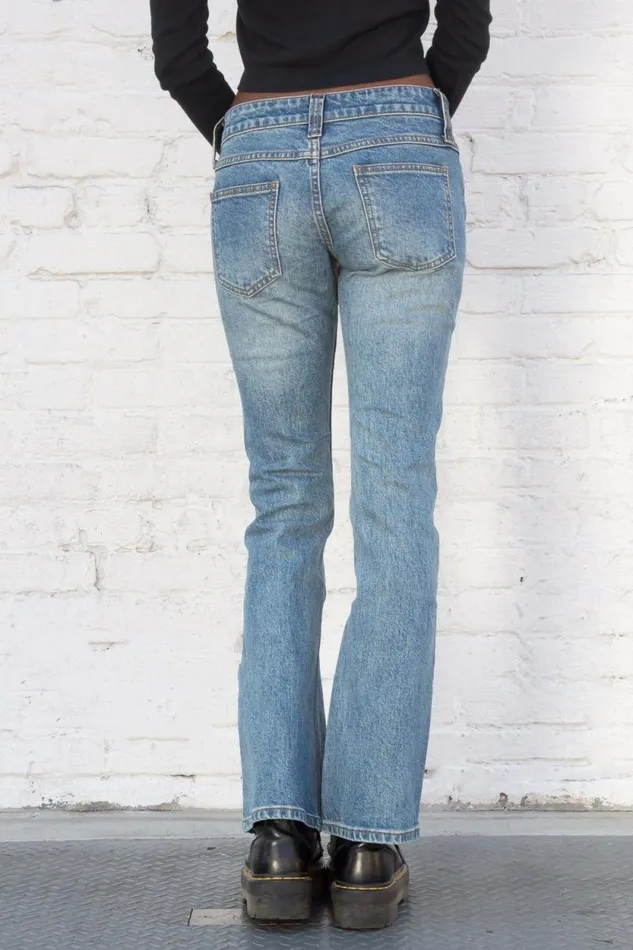 Brandy Melville Bottoms Kylie Jeans Medium Wash Denim 8211 Women