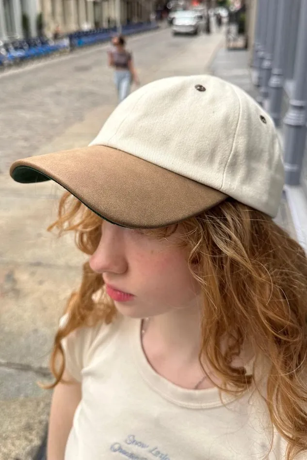 Brandy Melville Hats and Caps Katherine Baseball Cap Brown 8211 Women