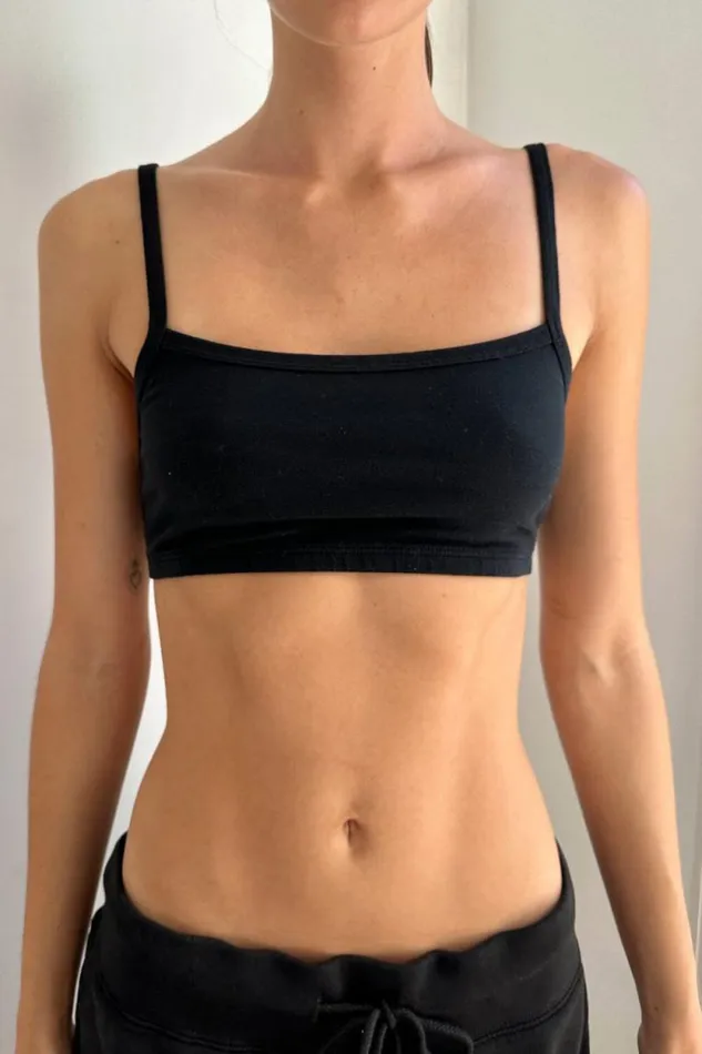Brandy Melville Intimates Isla Bra Top Black 8211 Women