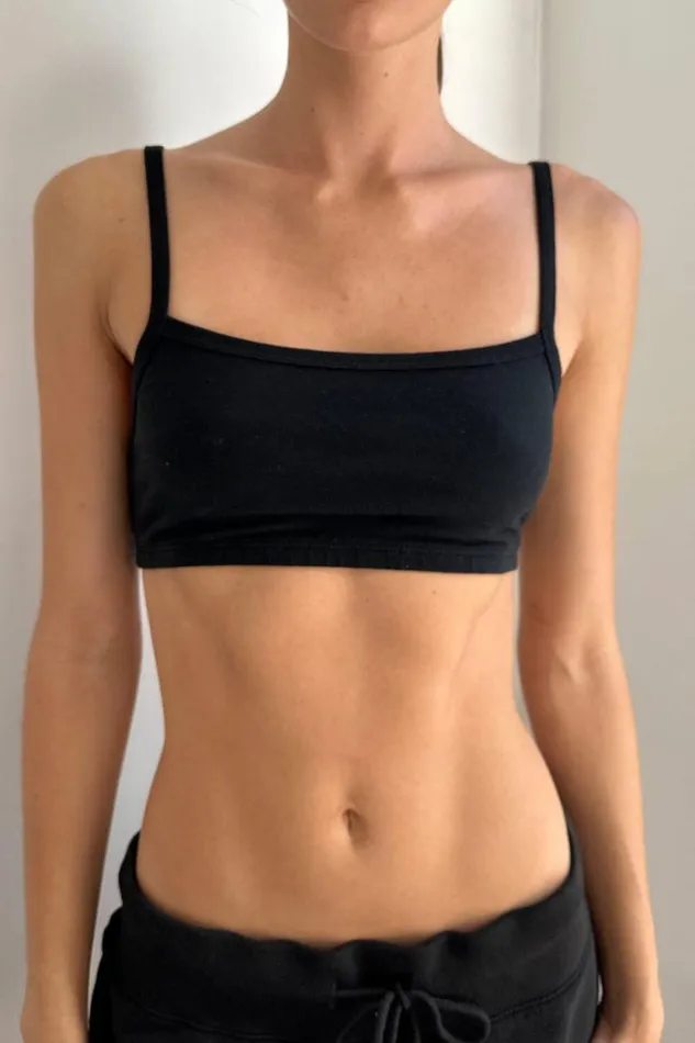 Brandy Melville Intimates Isla Bra Top Black 8211 Women