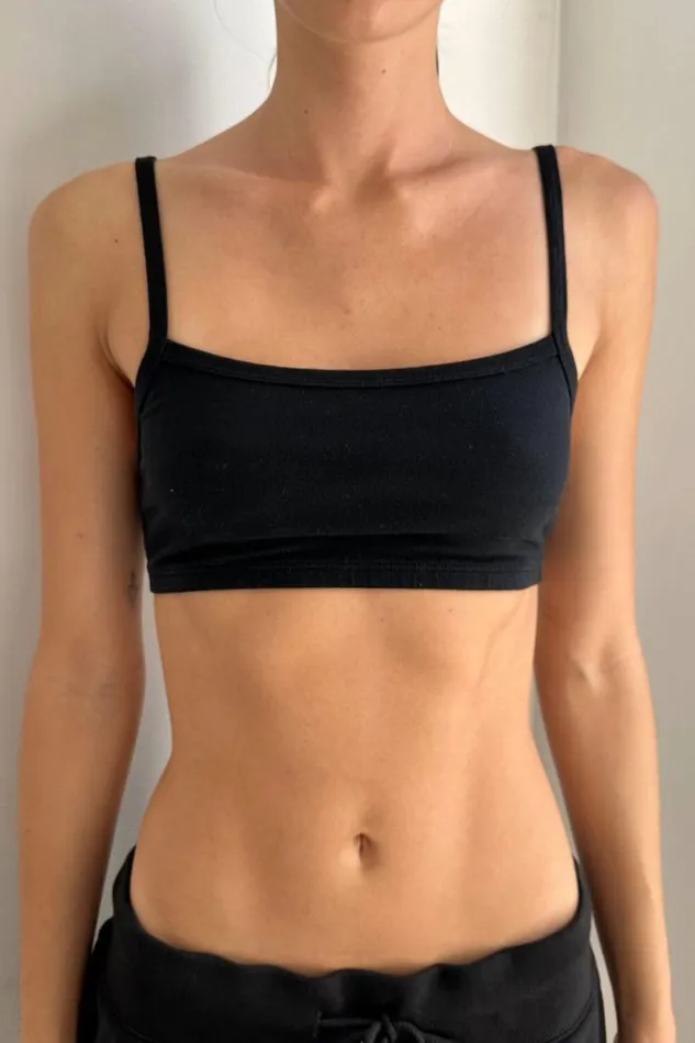 Brandy Melville Intimates Isla Bra Top Black 8211 Women
