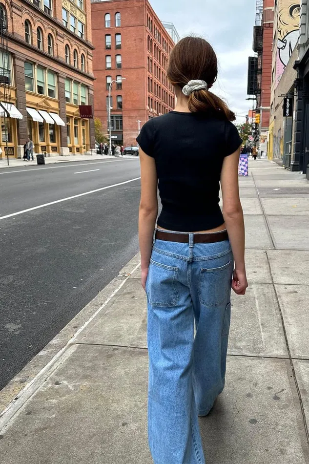 Brandy Melville Tops Ashlyn Ribbed Top Black 8211 Women