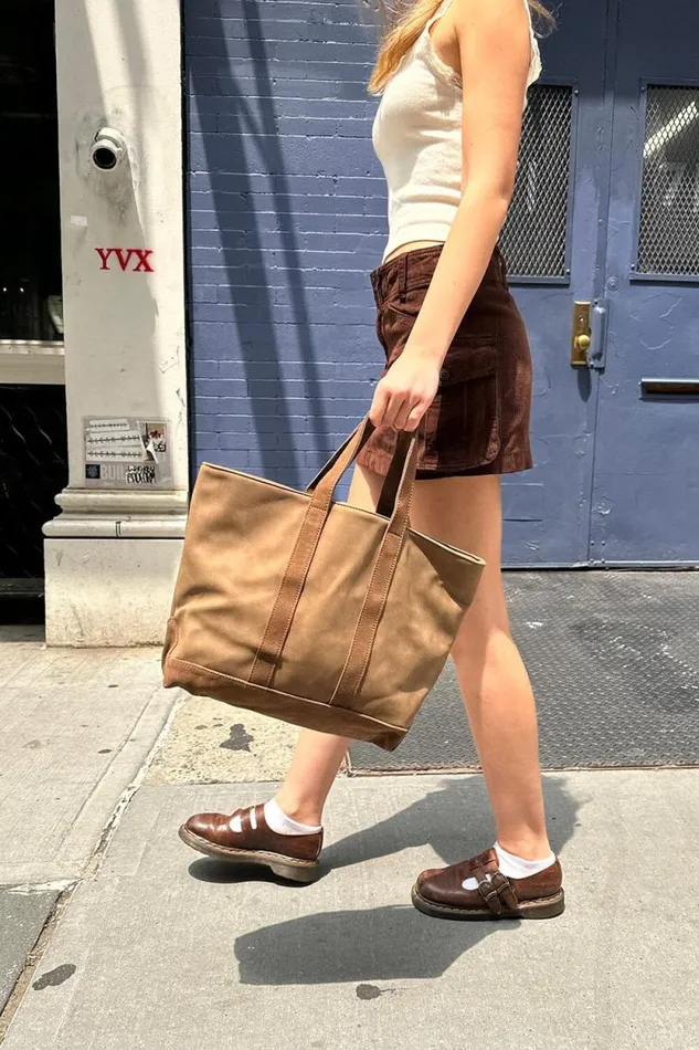 Brandy Melville Tote Bags Tote Bag Brown 8211 Women