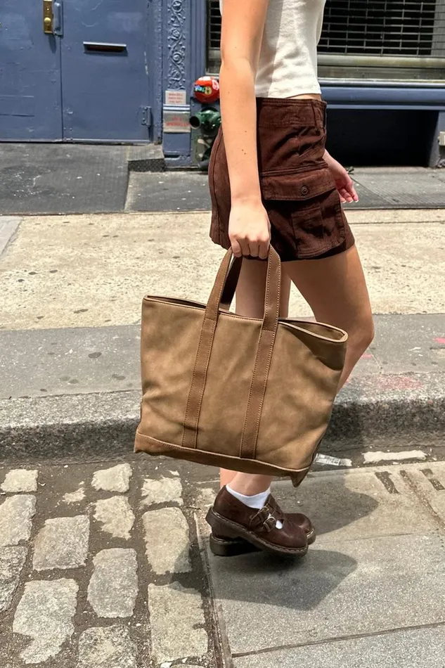 Brandy Melville Tote Bags Tote Bag Brown 8211 Women