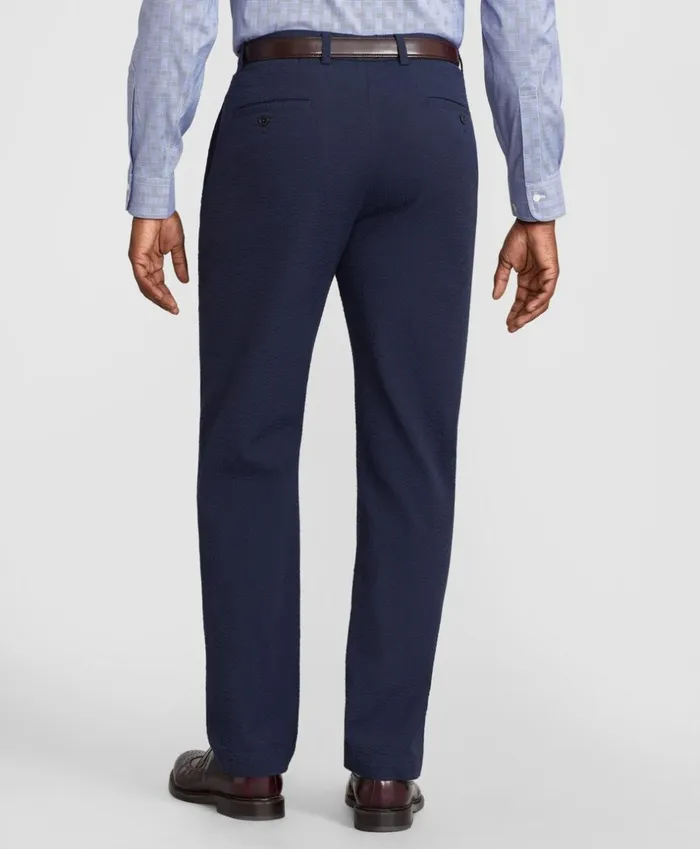 Brooks Brothers Casual Pants Clark Fit Seersucker Pants Navy 8211 Men Brooks Brothers Casual Pants Clark Fit Seersucker Pants Navy 8211 Men