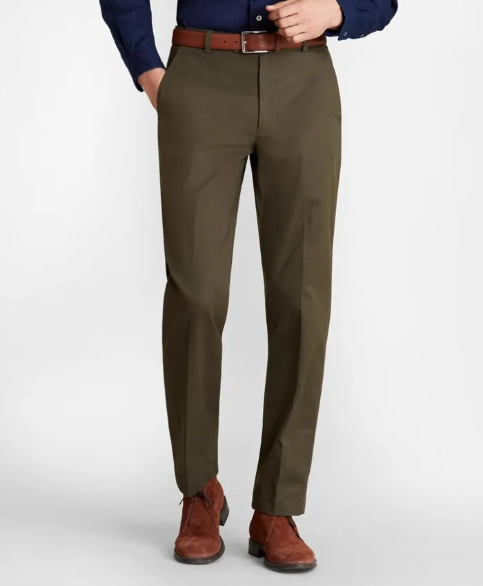 Brooks Brothers Casual Pants Clark Fit Supima Cotton Stretch Chinos Dark Green 8211 Men Brooks Brothers Casual Pants Clark Fit Supima Cotton Stretch Chinos Dark Green 8211 Men