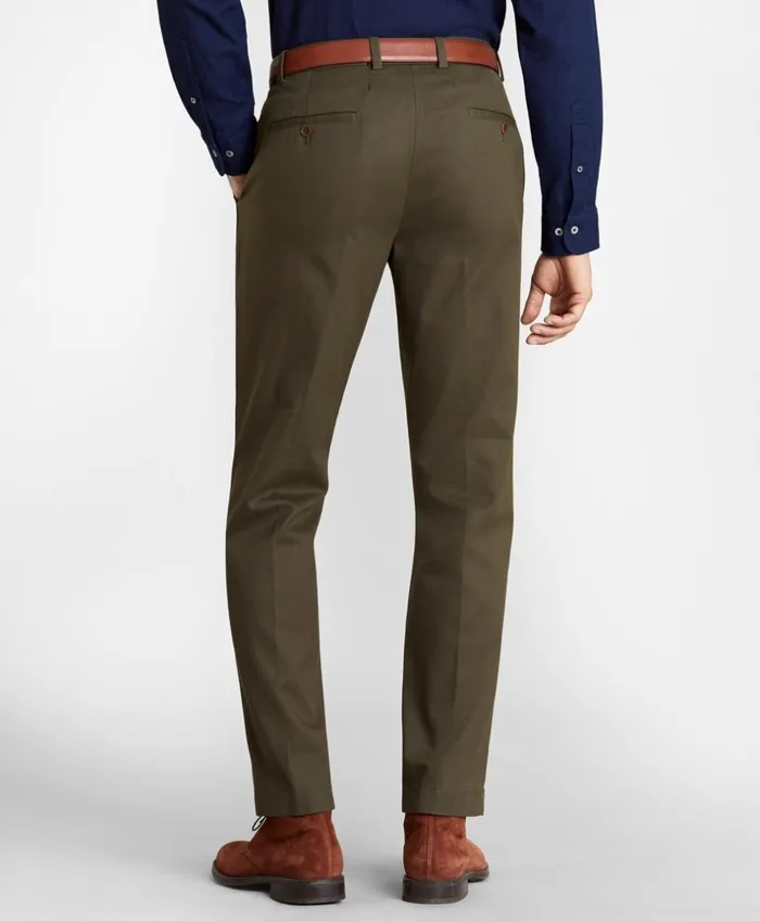 Brooks Brothers Casual Pants Clark Fit Supima Cotton Stretch Chinos Dark Green 8211 Men Brooks Brothers Casual Pants Clark Fit Supima Cotton Stretch Chinos Dark Green 8211 Men