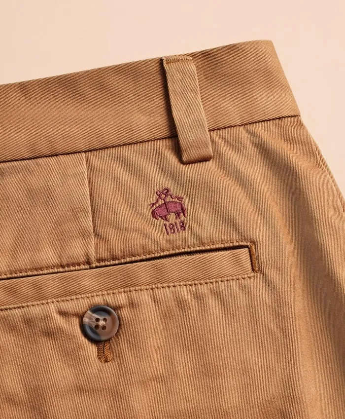 Brooks Brothers Casual Pants FlannelLined Chinos Dark Khaki 8211 Men Brooks Brothers Casual Pants FlannelLined Chinos Dark Khaki 8211 Men