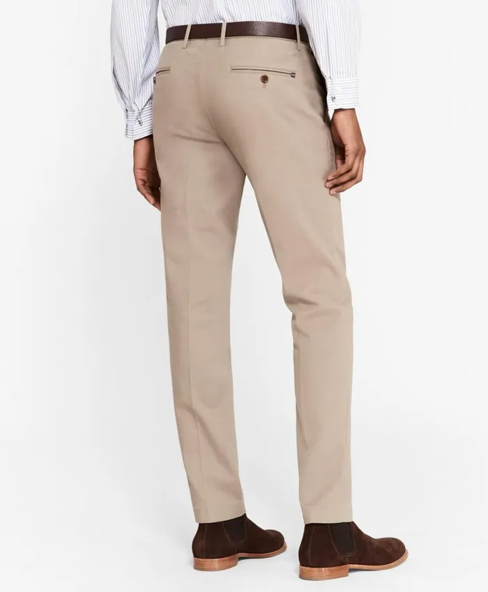 Brooks Brothers Casual Pants Soho Fit Cotton Twill Stretch Chinos Oatmeal 8211 Men Brooks Brothers Casual Pants Soho Fit Cotton Twill Stretch Chinos Oatmeal 8211 Men