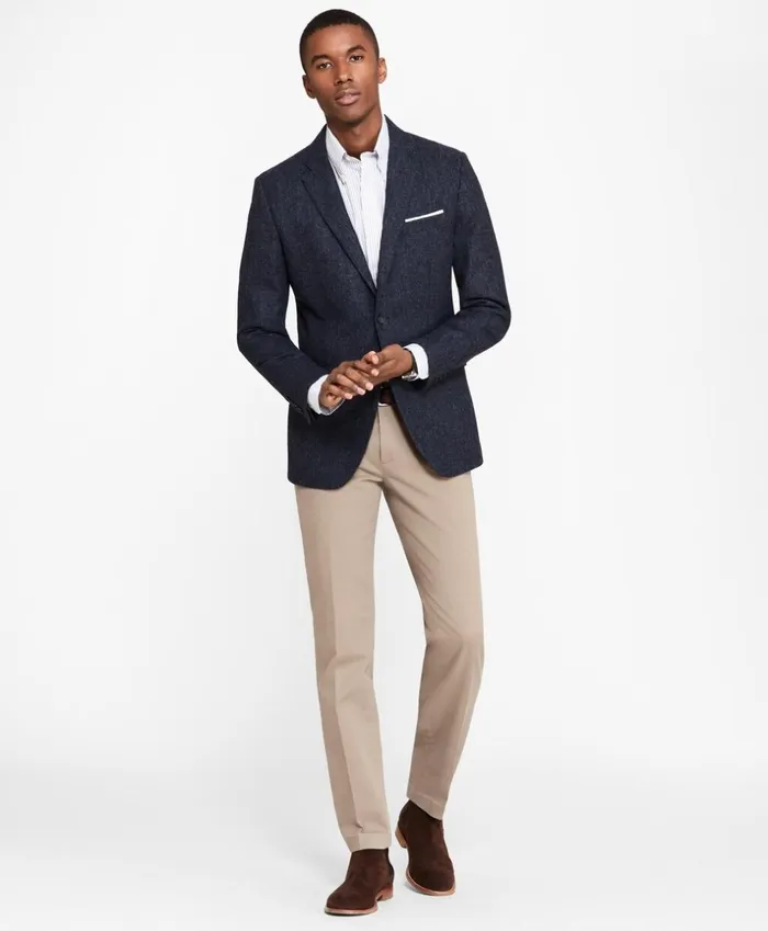 Brooks Brothers Casual Pants Soho Fit Cotton Twill Stretch Chinos Oatmeal 8211 Men Brooks Brothers Casual Pants Soho Fit Cotton Twill Stretch Chinos Oatmeal 8211 Men