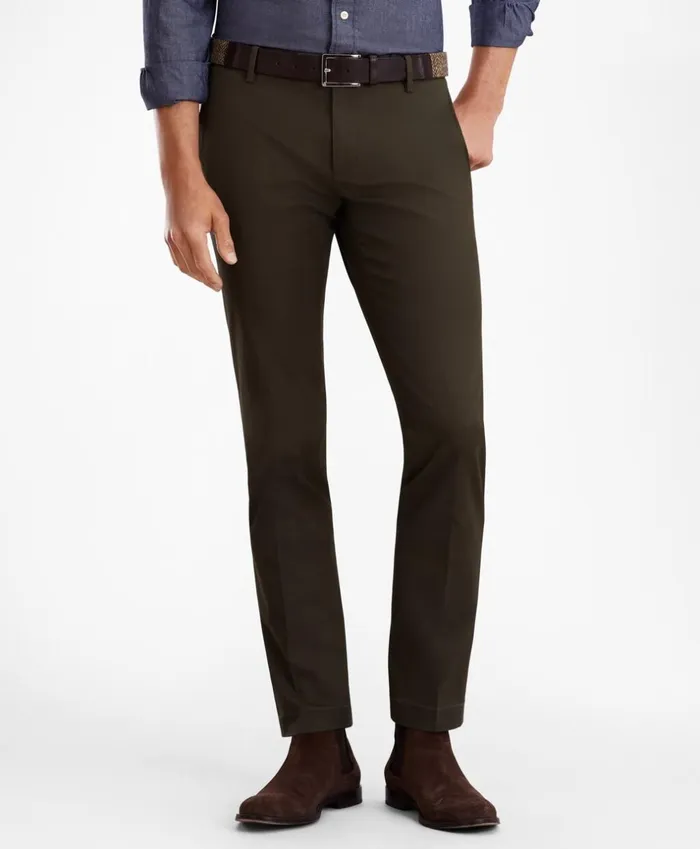 Brooks Brothers Casual Pants Soho Fit Supima Cotton Stretch Chinos Dark Green 8211 Men Brooks Brothers Casual Pants Soho Fit Supima Cotton Stretch Chinos Dark Green 8211 Men