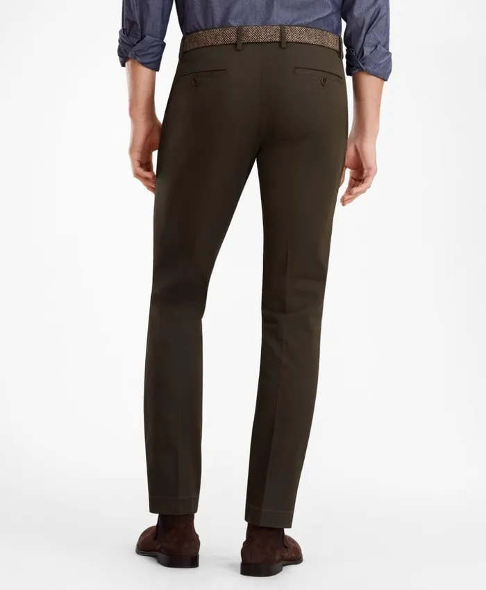 Brooks Brothers Casual Pants Soho Fit Supima Cotton Stretch Chinos Dark Green 8211 Men Brooks Brothers Casual Pants Soho Fit Supima Cotton Stretch Chinos Dark Green 8211 Men