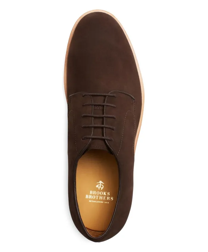 Brooks Brothers Dress and Casual Shoes Classic Bucks Dark Brown 8211 Men Brooks Brothers Dress and Casual Shoes Classic Bucks Dark Brown 8211 Men