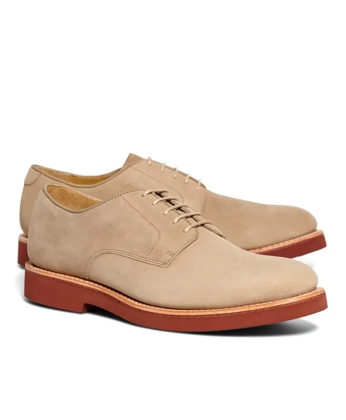 Brooks Brothers Dress and Casual Shoes Classic Bucks Tan 8211 Men