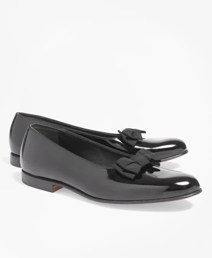Brooks Brothers Dress and Casual Shoes Formal Pumps With Grosgrain Ribbon Bow Black 8211 Men Brooks Brothers Dress and Casual Shoes Formal Pumps With Grosgrain Ribbon Bow Black 8211 Men