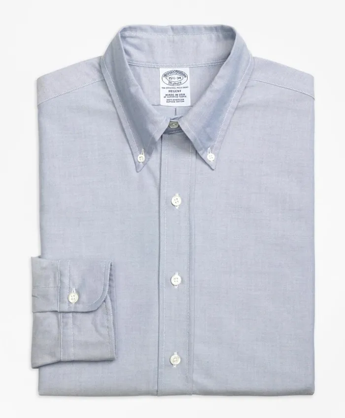 Brooks Brothers Dress Shirts Original Polo ButtonDown Oxford Regent Fitted Dress Shirt Blue 8211 Men Brooks Brothers Dress Shirts Original Polo ButtonDown Oxford Regent Fitted Dress Shirt Blue 8211 Men