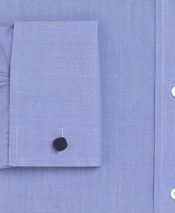Brooks Brothers Dress Shirts Regent Fitted Dress Shirt NonIron Spread Collar French Cuff Blue 8211 Men Brooks Brothers Dress Shirts Regent Fitted Dress Shirt NonIron Spread Collar French Cuff Blue 8211 Men