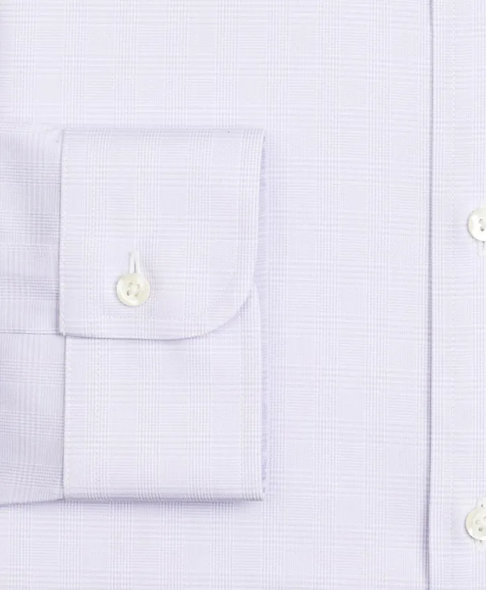 Brooks Brothers Dress Shirts Soho ExtraSlim Fit Dress Shirt Performance NonIron With COOLMAX Ainsley Collar Twill Check Lavender 8211 Men Brooks Brothers Dress Shirts Soho ExtraSlim Fit Dress Shirt Performance NonIron With COOLMAX Ainsley Collar Twill Check Lavender 8211 Men