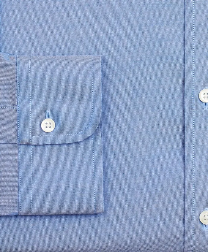 Brooks Brothers Dress Shirts Stretch Milano SlimFit Dress Shirt NonIron Pinpoint English Collar Blue 8211 Men Brooks Brothers Dress Shirts Stretch Milano SlimFit Dress Shirt NonIron Pinpoint English Collar Blue 8211 Men