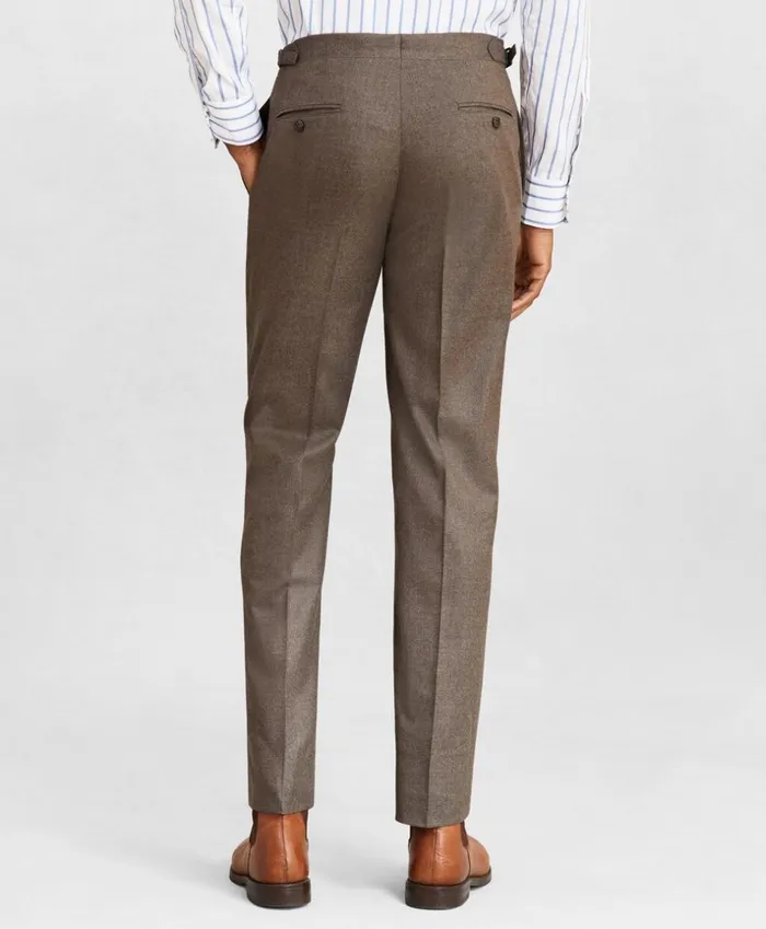 Brooks Brothers Dress Trousers Golden Fleece Regent Fit Flannel Trousers Brown 8211 Men Brooks Brothers Dress Trousers Golden Fleece Regent Fit Flannel Trousers Brown 8211 Men