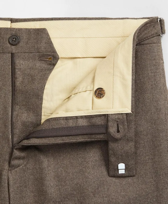 Brooks Brothers Dress Trousers Golden Fleece Regent Fit Flannel Trousers Brown 8211 Men Brooks Brothers Dress Trousers Golden Fleece Regent Fit Flannel Trousers Brown 8211 Men