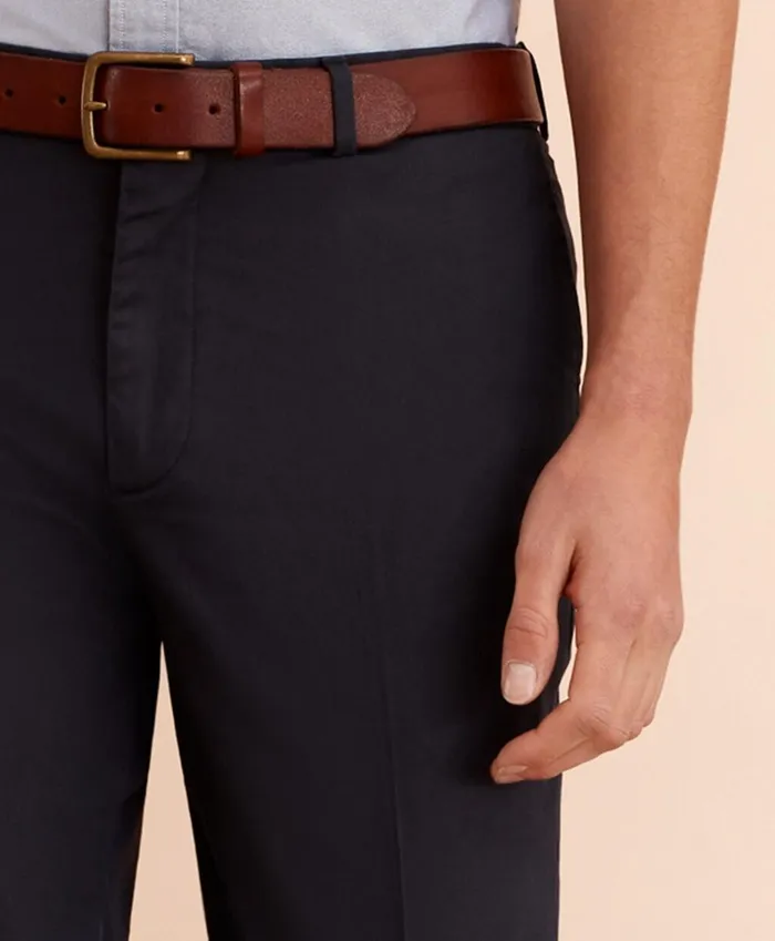 Brooks Brothers Dress Trousers Stretch Cotton Twill Trousers Navy 8211 Men Brooks Brothers Dress Trousers Stretch Cotton Twill Trousers Navy 8211 Men