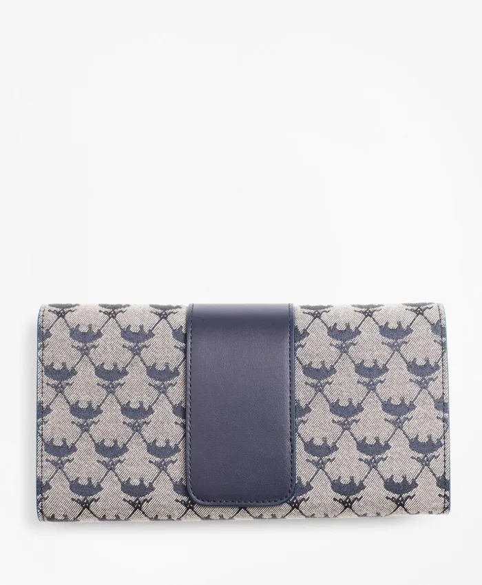 Brooks Brothers Handbags and Wallets LeatherTrimmed Logo Jacquard EnvelopeFlap Wallet Navykhaki 8211 Women Brooks Brothers Handbags and Wallets LeatherTrimmed Logo Jacquard EnvelopeFlap Wallet Navykhaki 8211 Women
