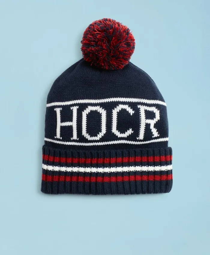 Brooks Brothers Hats Gloves and Scarves Head Of The Charles Regatta Beanie Navyred 8211 Men
