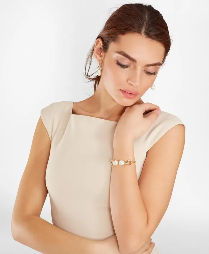 Brooks Brothers Jewelry Baroque Glass Pearl Cuff Bracelet Gold 8211 Women Brooks Brothers Jewelry Baroque Glass Pearl Cuff Bracelet Gold 8211 Women