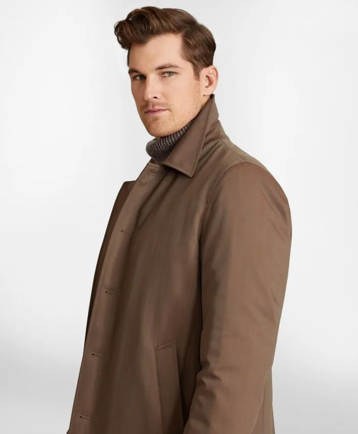 Brooks Brothers Outerwear Golden Fleece Trench Coat Brown 8211 Men Brooks Brothers Outerwear Golden Fleece Trench Coat Brown 8211 Men