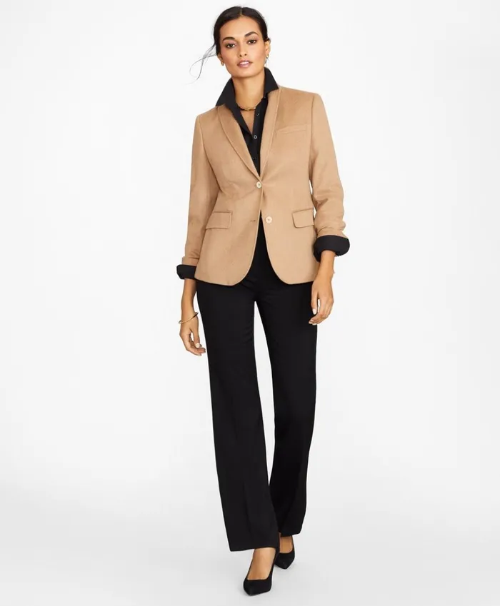 Brooks Brothers Petites Petite NonIron TailoredFit Stretch Supima Cotton Dress Shirt Black 8211 Women Brooks Brothers Petites Petite NonIron TailoredFit Stretch Supima Cotton Dress Shirt Black 8211 Women