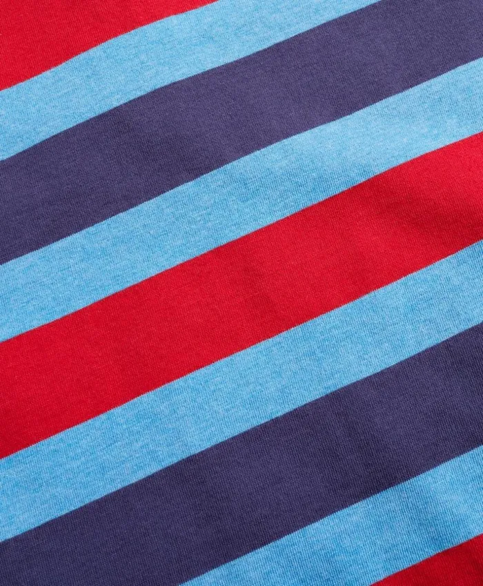Brooks Brothers Polos and TShirts Striped Cotton TShirt Bluered 8211 Men Brooks Brothers Polos and TShirts Striped Cotton TShirt Bluered 8211 Men